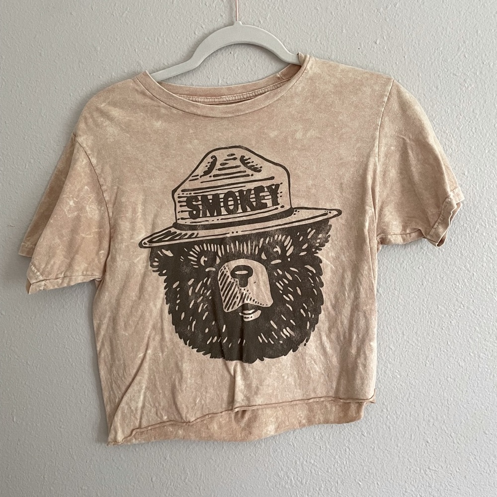 Smokey the Bear Crop Top
